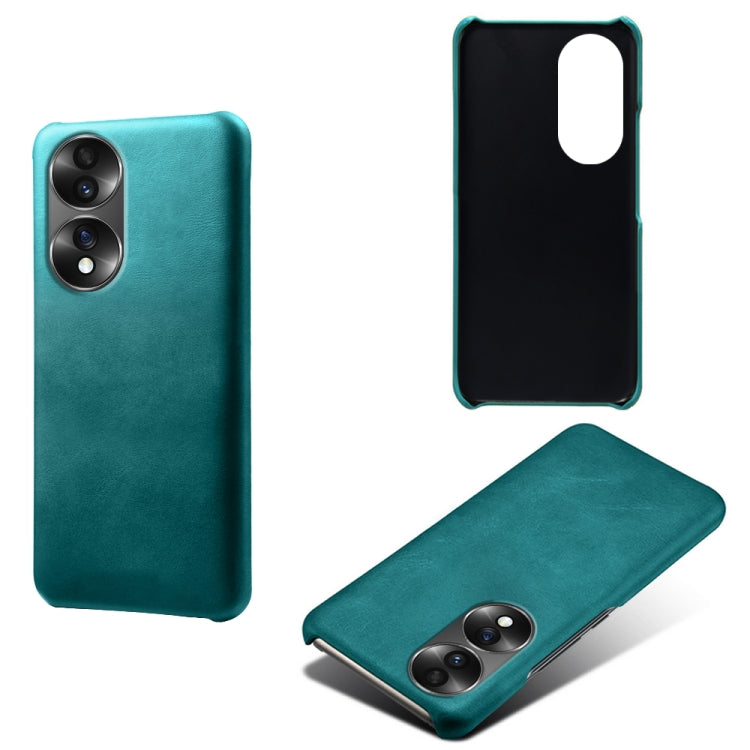 For Honor 70 Calf Texture PC + PU Phone Case