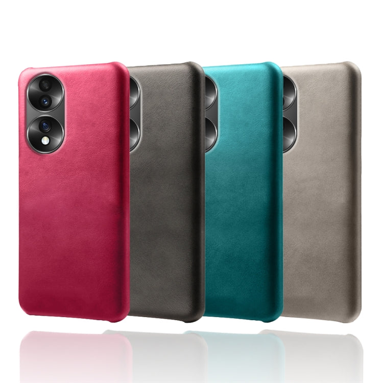 For Honor 70 Calf Texture PC + PU Phone Case