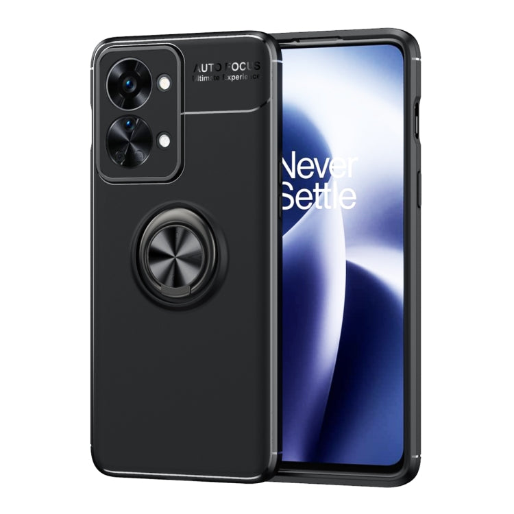 For OnePlus Nord 2T Metal Ring Holder TPU Phone Case