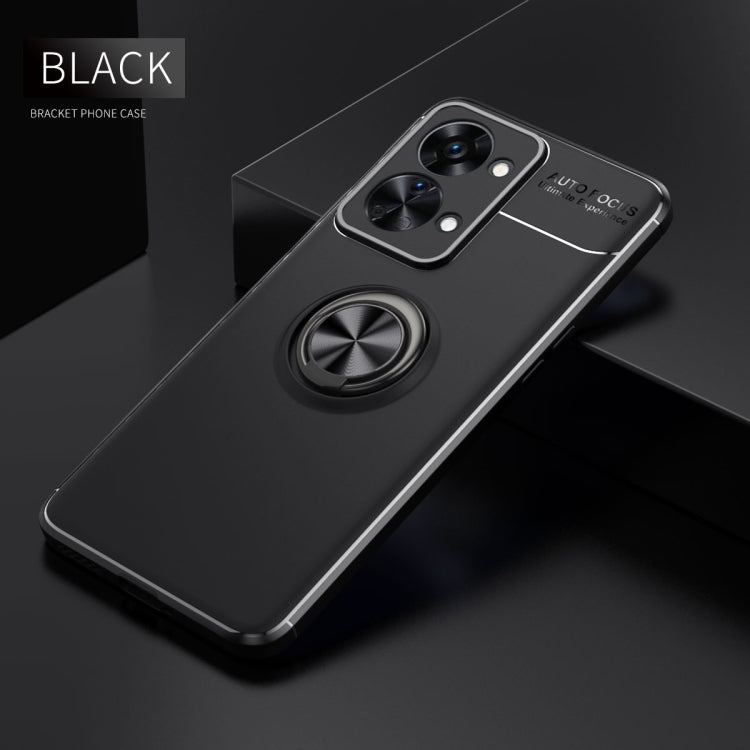 For OnePlus Nord 2T Metal Ring Holder TPU Phone Case