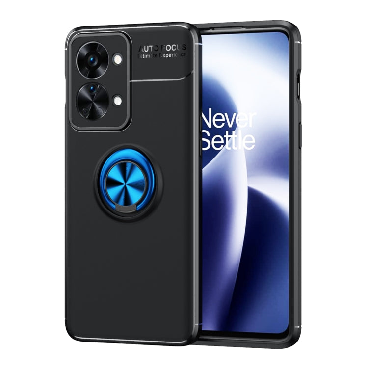 For OnePlus Nord 2T Metal Ring Holder TPU Phone Case