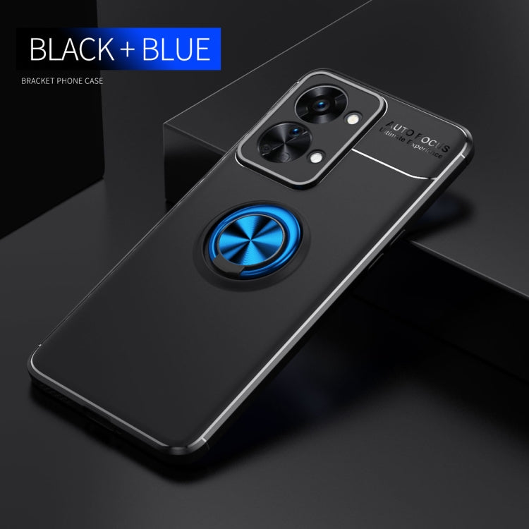For OnePlus Nord 2T Metal Ring Holder TPU Phone Case