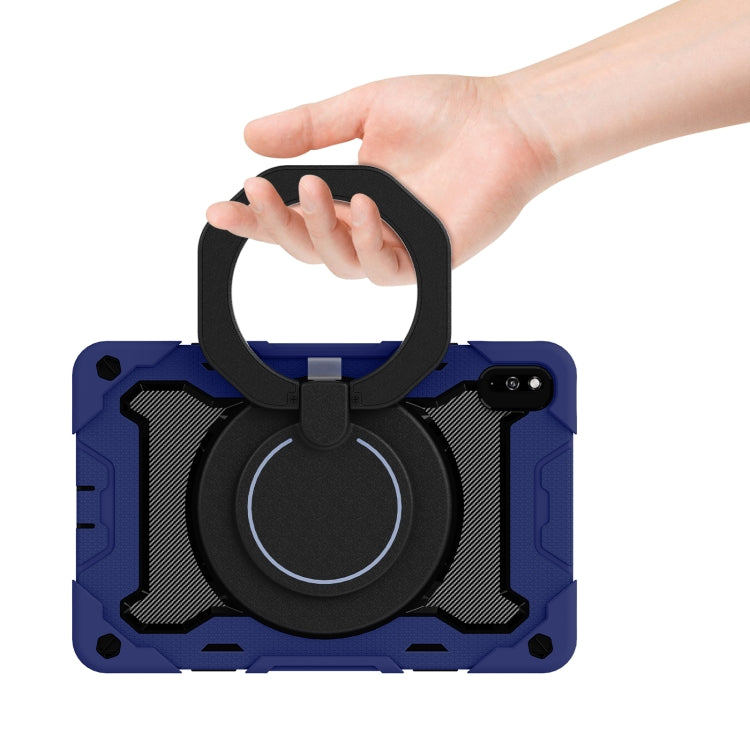 For Huawei MatePad 10.4 Armor Contrast Color Silicone + PC Tablet Case