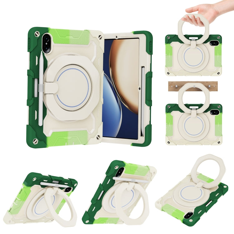 For Honor Tablet V7 Pro Armor Contrast Color Silicone + PC Tablet Case