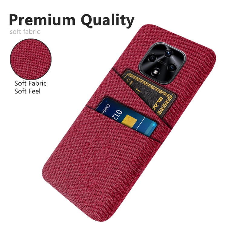 For Huawei nova 9z 5G Cloth Texture Card Slot PC+Nylon Phone Case