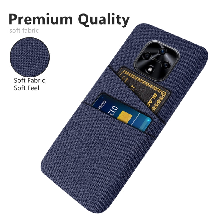 For Huawei nova 9z 5G Cloth Texture Card Slot PC+Nylon Phone Case