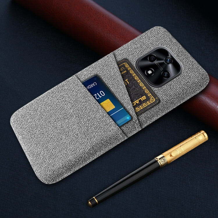 For Huawei nova 9z 5G Cloth Texture Card Slot PC+Nylon Phone Case