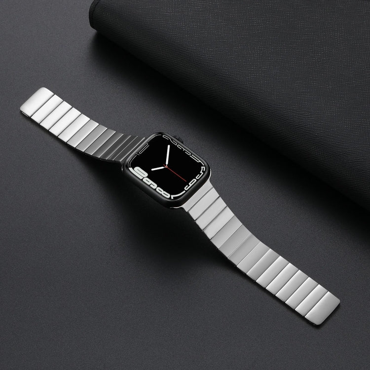 Magnetic Steel Watch Band For Apple Watch Series 9&8&7 41mm / SE 3&SE 2&6&SE&5&4 40mm / 3&2&1 38mm  - Starlight