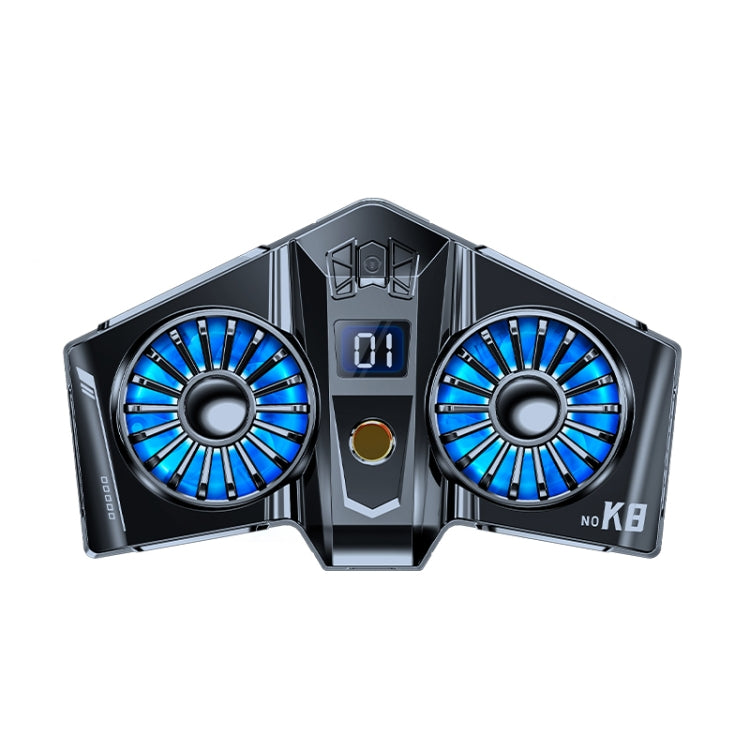 K8A Twin Turbo Semiconductor Magnetic Tablet Computer Radiator(Gun Color)