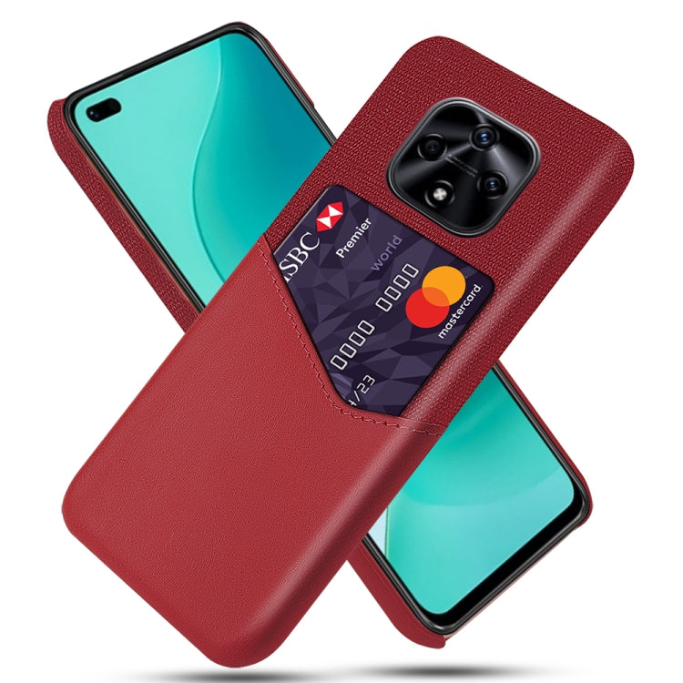 For Huawei nova 9z 5G Cloth Texture Card Slot PC + PU Phone Case