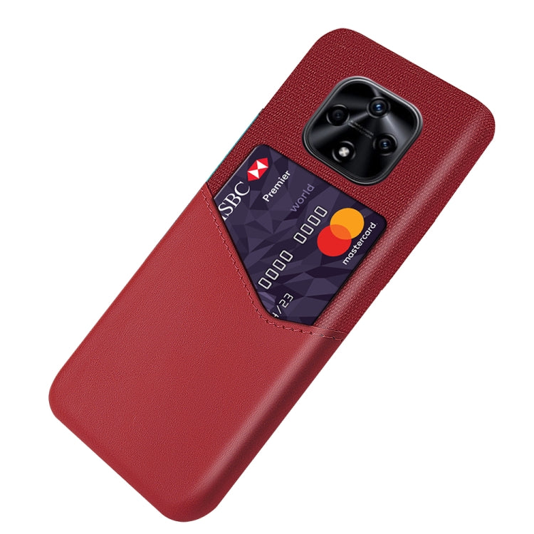 For Huawei nova 9z 5G Cloth Texture Card Slot PC + PU Phone Case