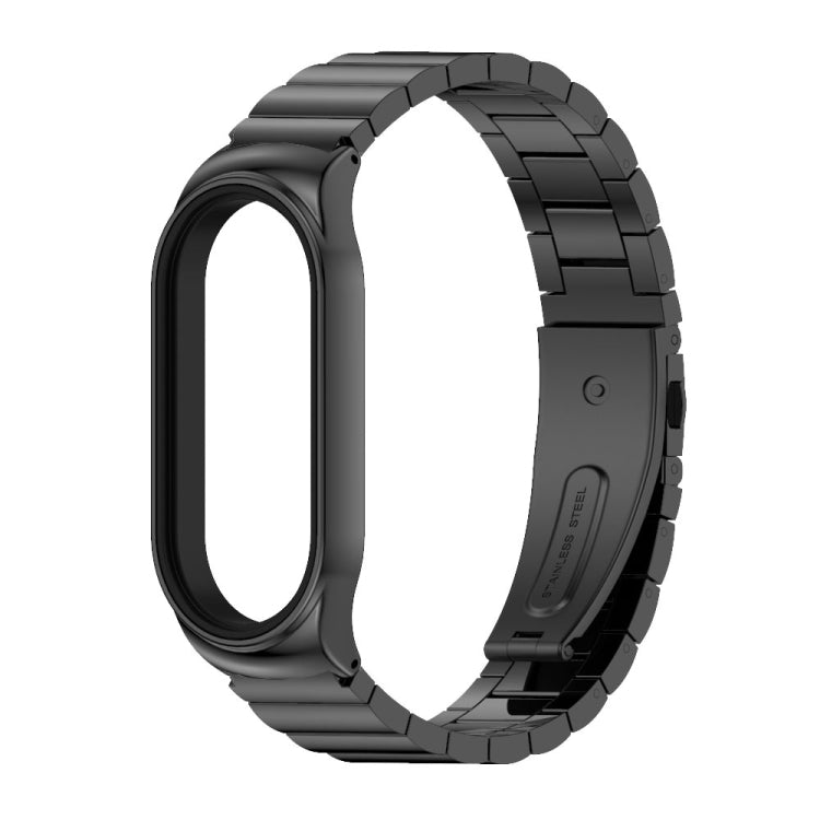 For Xiaomi Mi Band 7 / 7 NFC MIJOBS CS Bamboo Joint Metal Stainless Steel Watch Band