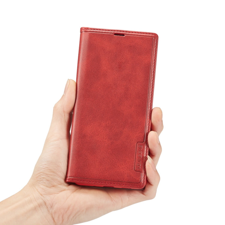For Galaxy S20 LC.IMEEKE LC-001 Series PU + TPU Color Matching Frosted Horizontal Flip Leather Case with Holder & Card Slot