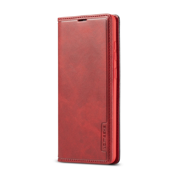 For Galaxy S20+ LC.IMEEKE LC-001 Series PU + TPU Color Matching Frosted Horizontal Flip Leather Case with Holder & Card Slot