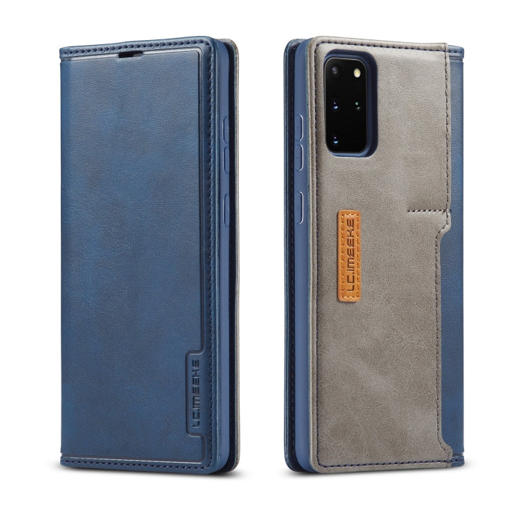 For Galaxy S20+ LC.IMEEKE LC-001 Series PU + TPU Color Matching Frosted Horizontal Flip Leather Case with Holder & Card Slot