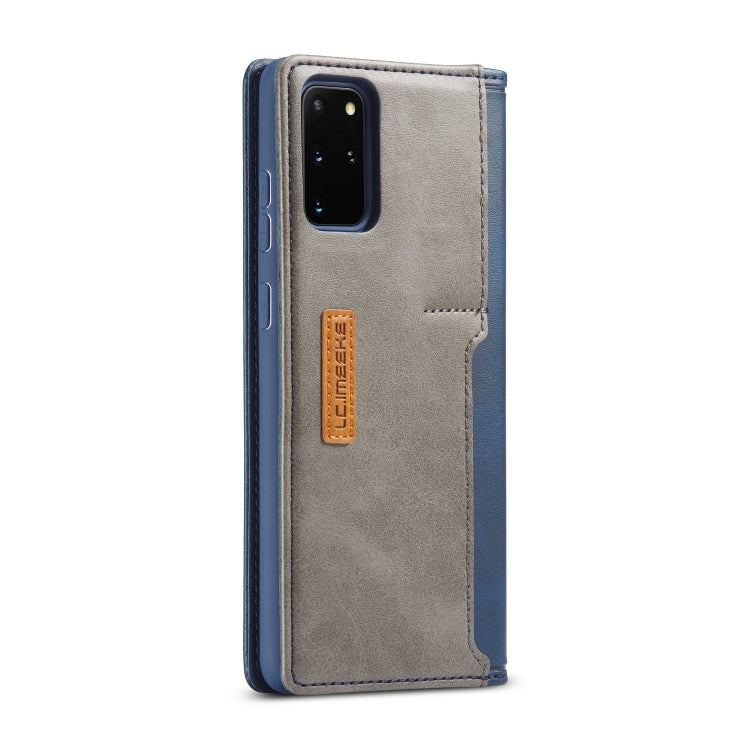 For Galaxy S20+ LC.IMEEKE LC-001 Series PU + TPU Color Matching Frosted Horizontal Flip Leather Case with Holder & Card Slot