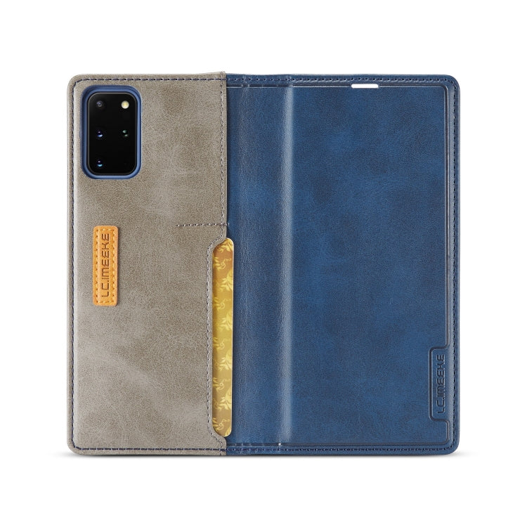 For Galaxy S20+ LC.IMEEKE LC-001 Series PU + TPU Color Matching Frosted Horizontal Flip Leather Case with Holder & Card Slot