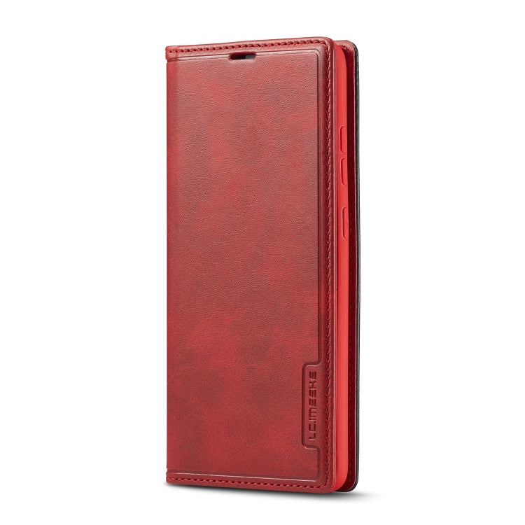For Galaxy S20 Ultra LC.IMEEKE LC-001 Series PU + TPU Color Matching Frosted Horizontal Flip Leather Case with Holder & Card Slot