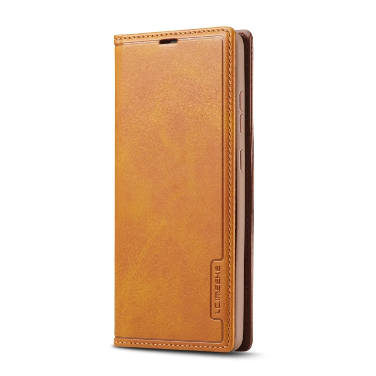 For Galaxy S20 Ultra LC.IMEEKE LC-001 Series PU + TPU Color Matching Frosted Horizontal Flip Leather Case with Holder & Card Slot