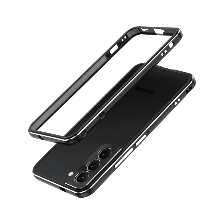 For Samsung Galaxy S22 5G Aurora Series Lens Protector + Metal Frame Protective Phone Case