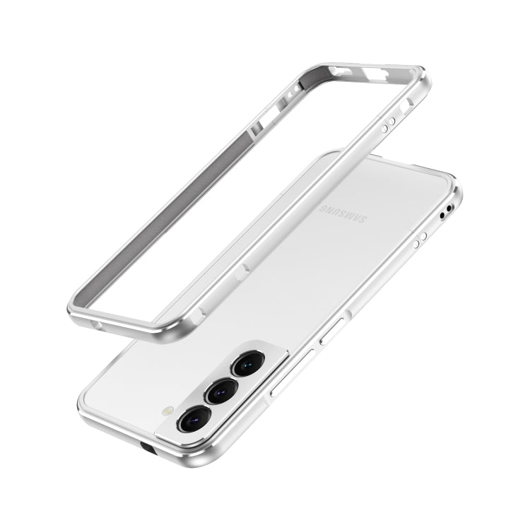 For Samsung Galaxy S22 5G Aurora Series Lens Protector + Metal Frame Protective Phone Case