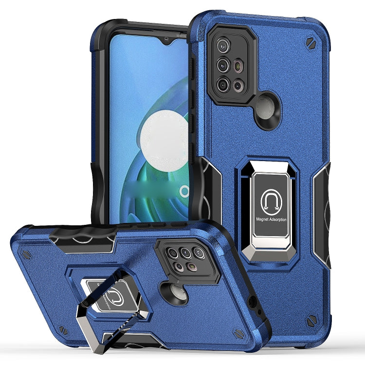 For Motorola Moto G10 / G20 / G30 Ring Holder Non-slip Armor Phone Case