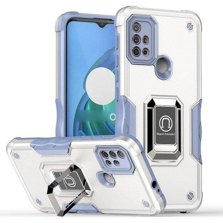 For Motorola Moto G10 / G20 / G30 Ring Holder Non-slip Armor Phone Case