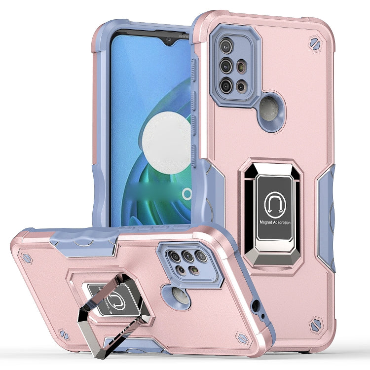 For Motorola Moto G10 / G20 / G30 Ring Holder Non-slip Armor Phone Case