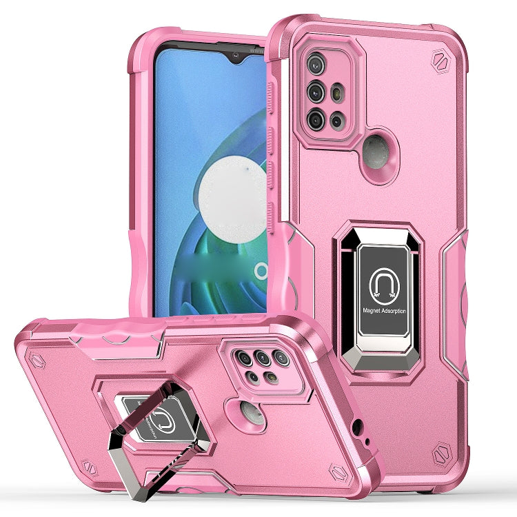 For Motorola Moto G10 / G20 / G30 Ring Holder Non-slip Armor Phone Case