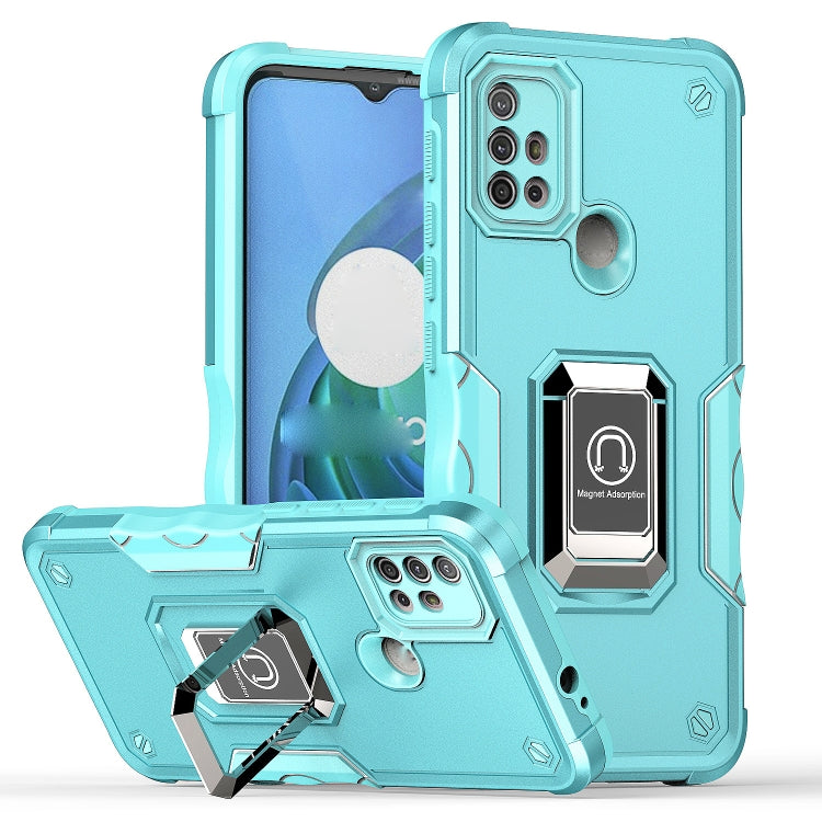 For Motorola Moto G10 / G20 / G30 Ring Holder Non-slip Armor Phone Case