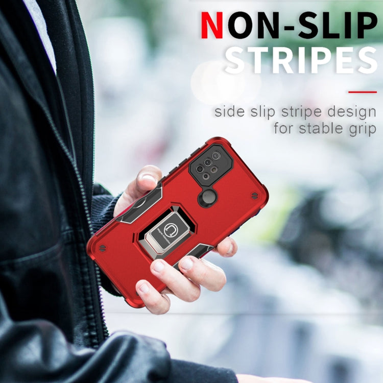 For Motorola Moto G10 / G20 / G30 Ring Holder Non-slip Armor Phone Case