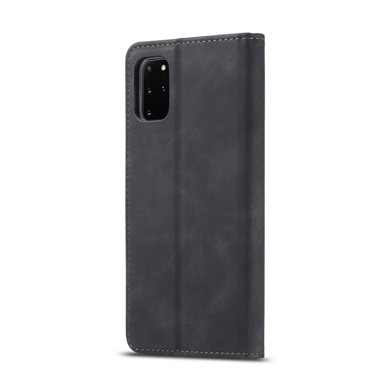 For Galaxy A71 / M70S LC.IMEEKE LC-002 Series Skin Hand Feeling PU + TPU Horizontal Flip Leather Case with Holder & Card Slot & Wallet