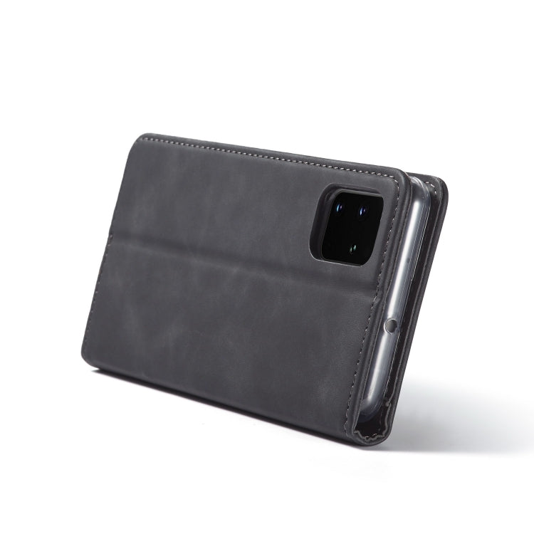 For Galaxy A71 / M70S LC.IMEEKE LC-002 Series Skin Hand Feeling PU + TPU Horizontal Flip Leather Case with Holder & Card Slot & Wallet