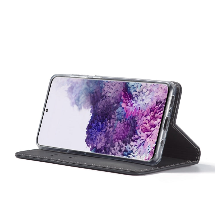 For Galaxy A71 / M70S LC.IMEEKE LC-002 Series Skin Hand Feeling PU + TPU Horizontal Flip Leather Case with Holder & Card Slot & Wallet