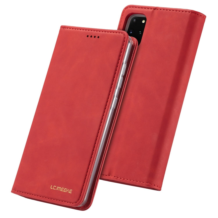 For Galaxy A71 / M70S LC.IMEEKE LC-002 Series Skin Hand Feeling PU + TPU Horizontal Flip Leather Case with Holder & Card Slot & Wallet