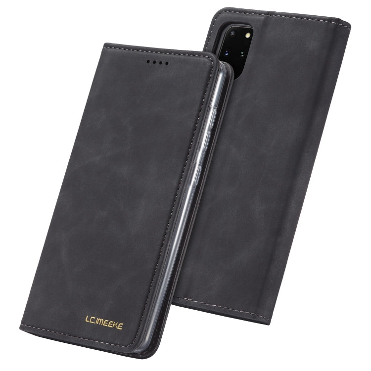 For Galaxy A51 / M40S LC.IMEEKE LC-002 Series Skin Hand Feeling PU + TPU Horizontal Flip Leather Case with Holder & Card Slot & Wallet