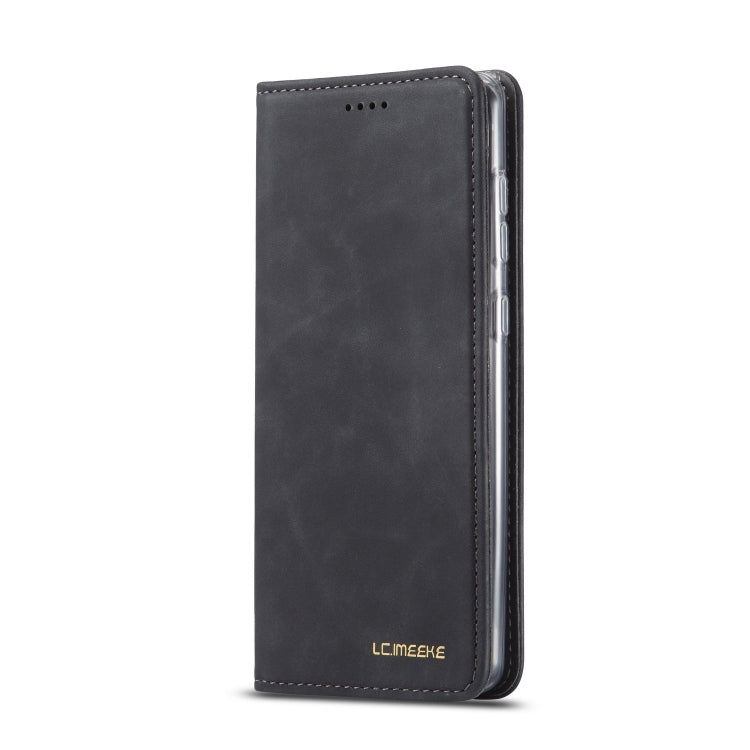 For Galaxy A51 / M40S LC.IMEEKE LC-002 Series Skin Hand Feeling PU + TPU Horizontal Flip Leather Case with Holder & Card Slot & Wallet