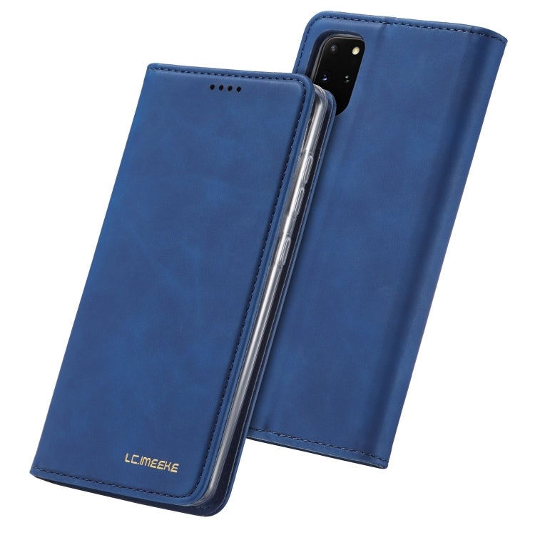 For Galaxy A51 / M40S LC.IMEEKE LC-002 Series Skin Hand Feeling PU + TPU Horizontal Flip Leather Case with Holder & Card Slot & Wallet