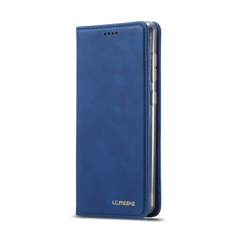 For Galaxy A51 / M40S LC.IMEEKE LC-002 Series Skin Hand Feeling PU + TPU Horizontal Flip Leather Case with Holder & Card Slot & Wallet