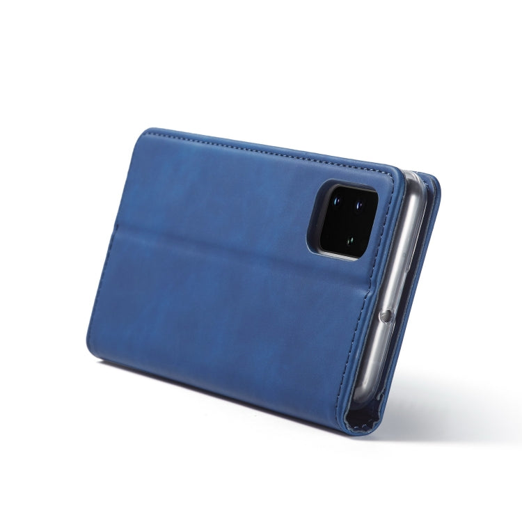 For Galaxy A51 / M40S LC.IMEEKE LC-002 Series Skin Hand Feeling PU + TPU Horizontal Flip Leather Case with Holder & Card Slot & Wallet