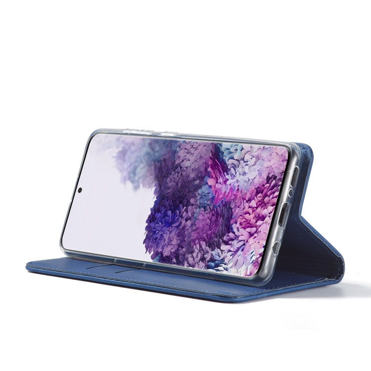 For Galaxy A51 / M40S LC.IMEEKE LC-002 Series Skin Hand Feeling PU + TPU Horizontal Flip Leather Case with Holder & Card Slot & Wallet