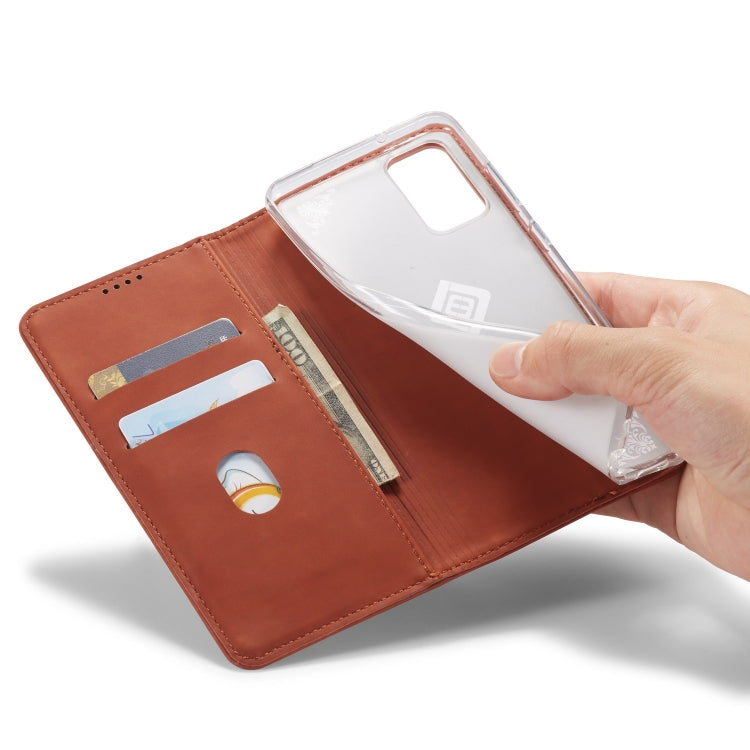 For Galaxy S20 LC.IMEEKE LC-002 Series Skin Hand Feeling PU + TPU Horizontal Flip Leather Case with Holder & Card Slot & Wallet