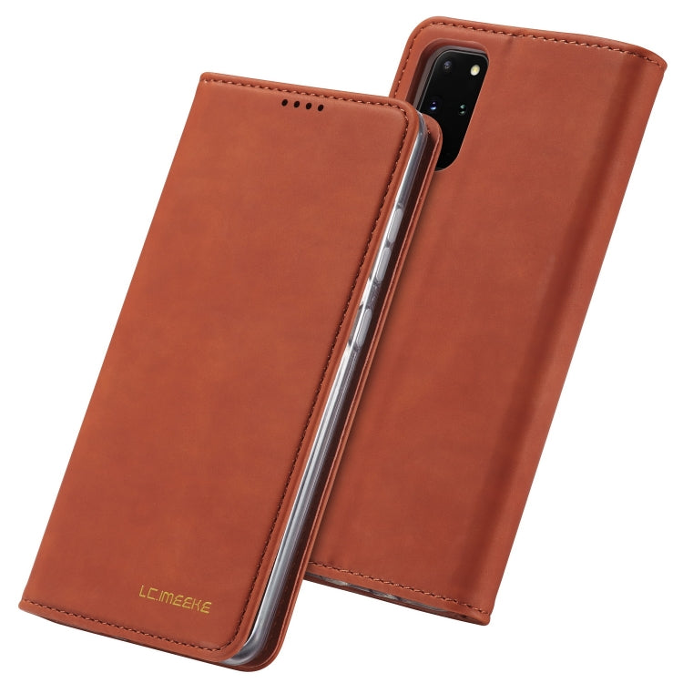 For Galaxy S20+ LC.IMEEKE LC-002 Series Skin Hand Feeling PU + TPU Horizontal Flip Leather Case with Holder & Card Slot & Wallet