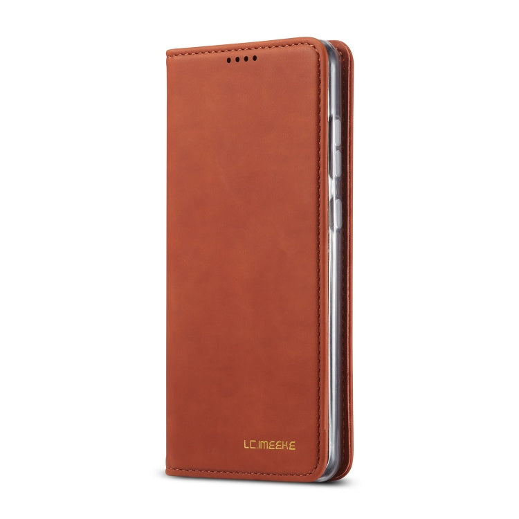 For Galaxy S20+ LC.IMEEKE LC-002 Series Skin Hand Feeling PU + TPU Horizontal Flip Leather Case with Holder & Card Slot & Wallet