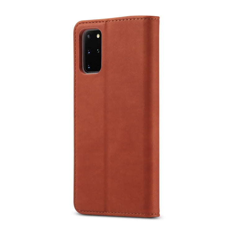 For Galaxy S20+ LC.IMEEKE LC-002 Series Skin Hand Feeling PU + TPU Horizontal Flip Leather Case with Holder & Card Slot & Wallet