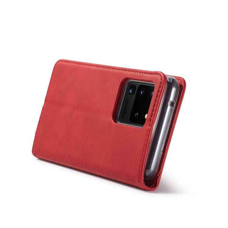 For Galaxy S20 Ultra LC.IMEEKE LC-002 Series Skin Hand Feeling PU + TPU Horizontal Flip Leather Case with Holder & Card Slot & Wallet