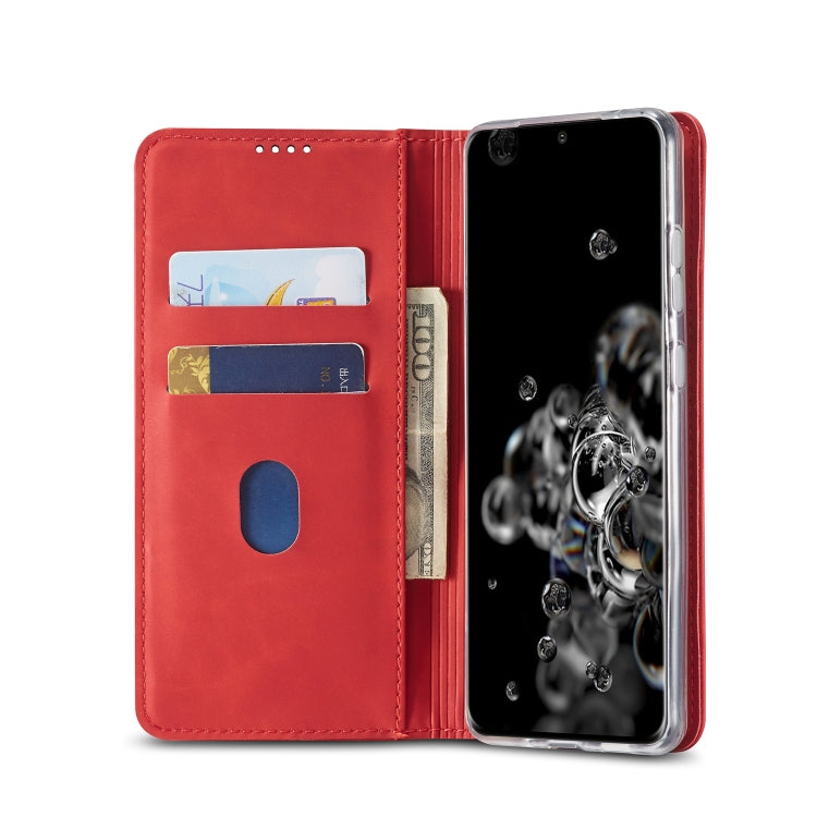 For Galaxy S20 Ultra LC.IMEEKE LC-002 Series Skin Hand Feeling PU + TPU Horizontal Flip Leather Case with Holder & Card Slot & Wallet