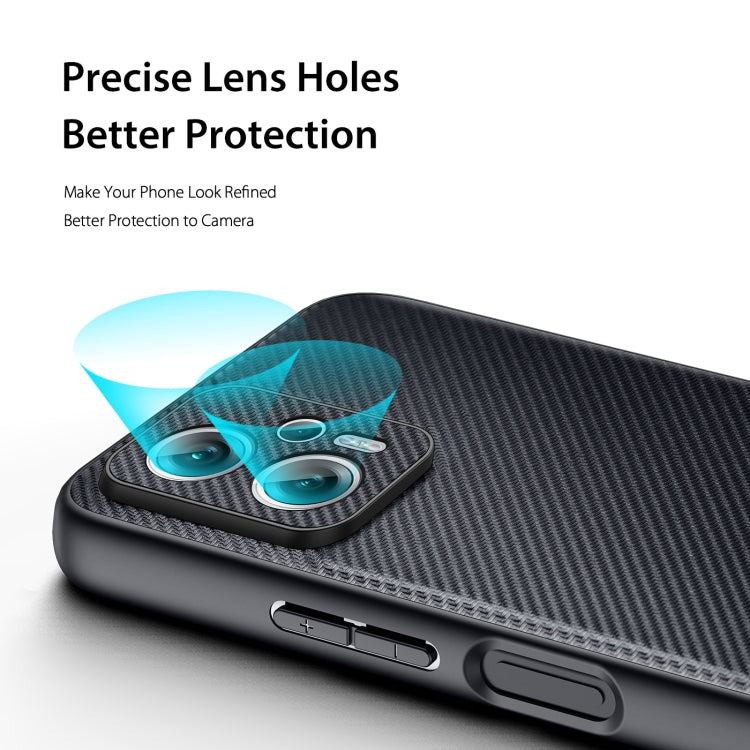 For Xiaomi Redmi Note 11T Pro / Note 11T Pro+ DUX DUCIS Fino Series PU + TPU Phone Case