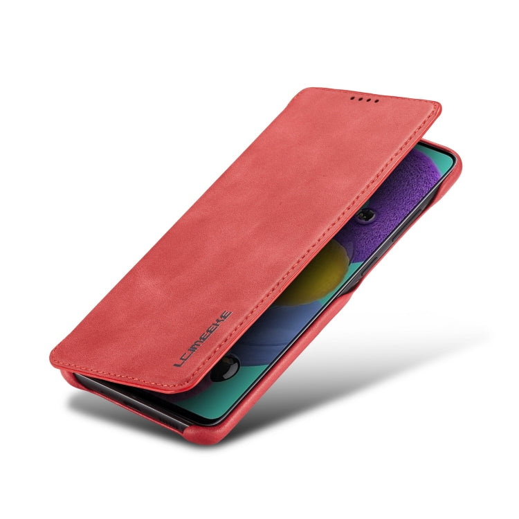 For Galaxy A51 / M40S LC.IMEEKE Hon Ancient Series Horizontal Flip Leather Case with Holder & Card Slot
