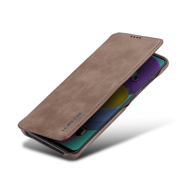 For Galaxy A51 / M40S LC.IMEEKE Hon Ancient Series Horizontal Flip Leather Case with Holder & Card Slot